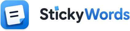 StickyWords